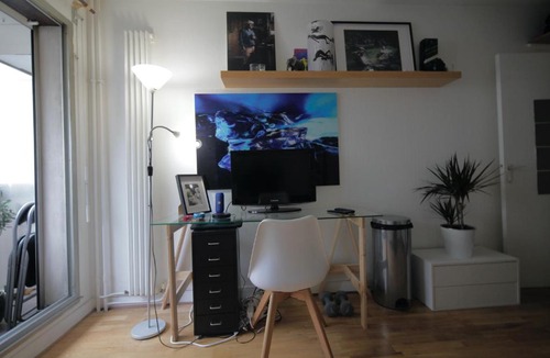 Epinettes Apartment | Studio avec balcon dans le 17ème