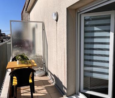 Berck-sur-Mer Apartment | Studio avec grand balcon Marin