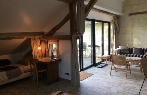 Aiguevive House | studio avec terrasse Abbaye d'Aiguevive