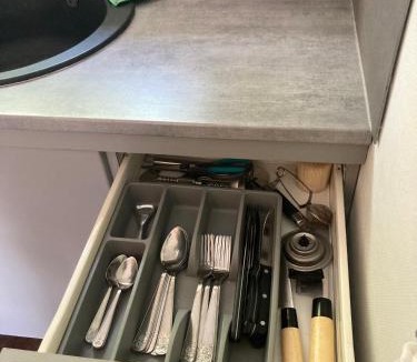 Heuze - Saint-Georges Apartment | Studio avec terrasse et parking au Mans