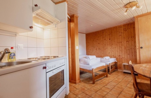 Grimentz Apartment | Studio Avec vue sur les Montagnes