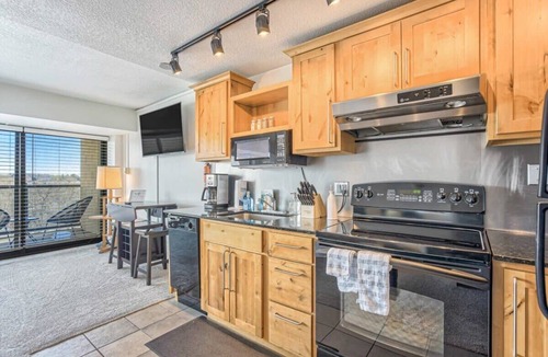 Central Colorado Springs Apartment | Studio Balcony, Citywalk Downtown Lofts CO Springs