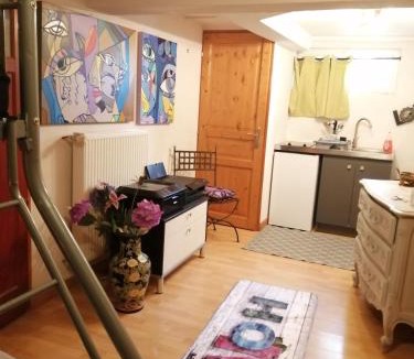 Illfurth Apartment | Studio Bar sur Mulhouse Sud