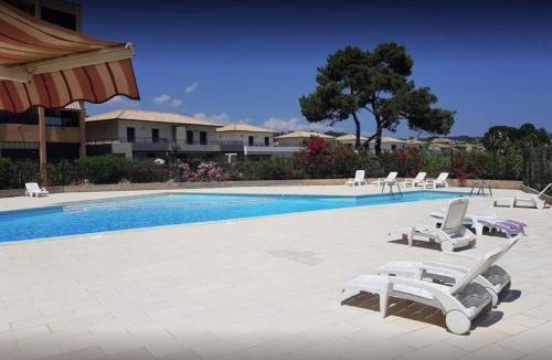 Santa-Lucia-di-Moriani Apartment | Studio bord de mer - Piscine - Plage