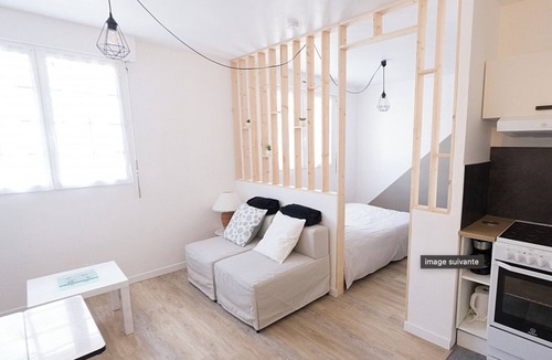 Republique–Point-du-Jour Bed & Breakfast | Studio Boulogne Billancourt 2 persons close to metro 9