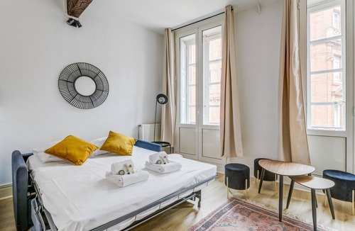 Capitole Apartment | Studio Boutton d'Or - Welkeys