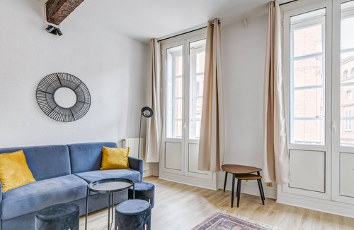 Capitole Apartment | Studio Boutton d'Or - Welkeys