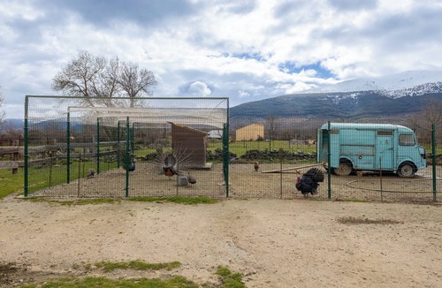 Santo Tome del Puerto Apartment | Studio 'Burro' with Mountain View and Private Garden