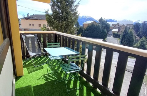 Font-Romeu-Odeillo-Via Apartment | Studio Cosy 4 Pers Superbe vue Pyrénées