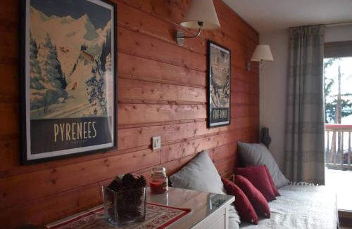 Font-Romeu-Odeillo-Via Apartment | Studio cabine Sud avec parking à Font-Romeu - FR-1-580-140