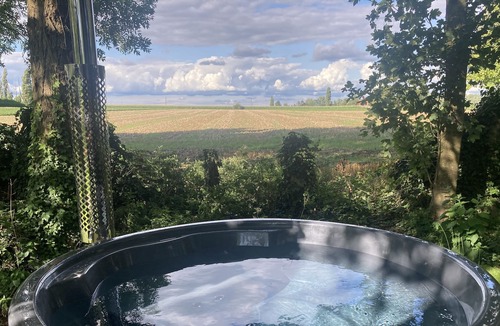 Willems Apartment | Studio Cabane spa et vue sur Champ