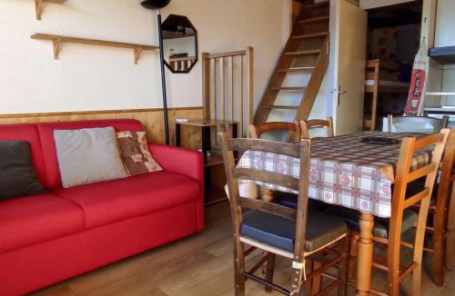 Font-Romeu-Odeillo-Via Apartment | Studio cabine mezzanine avec parking, vue Pyrénées - FR-1-580-26