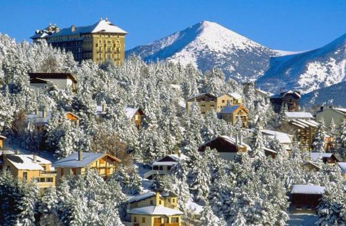 Font-Romeu-Odeillo-Via Apartment | Studio Cabine 4 Pers - Confort & Vue Pyrénées - FR-1-580-38