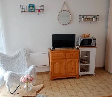 Font-Romeu-Odeillo-Via Apartment | Studio cabine vue sur les Pyrénées