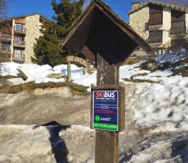 Font-Romeu-Odeillo-Via Apartment | Studio cabine vue sur les Pyrénées