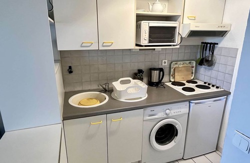 Plage d'Argeles Apartment | Studio cabin 4 pers, parking, air-con, near beach