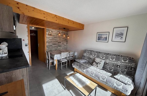 Les Saisies Apartment | Studio cabin for 4, Les Saisies, pets allowed