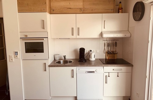 Fort-Mahon-Plage Apartment | Studio cabin with sea view and garage in Fort-Mahon plage