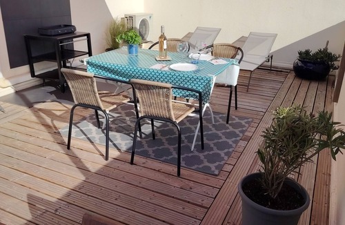 Le Couchant Apartment | Studio cabin with garage, near beaches