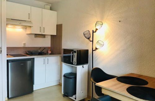 Argeles Plage Apartment | Studio Cabine à 400m Plage avec Piscine, Parking Privé, Proche Commerces à Argelès-sur-Mer - FR-1-776-16