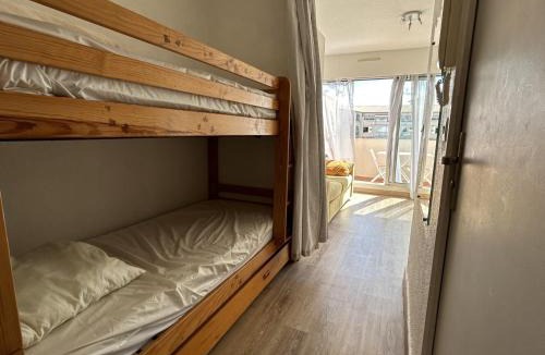 Sete Apartment | Studio cabine à Sète avec terrasse et climatisation - FR-1-338-106
