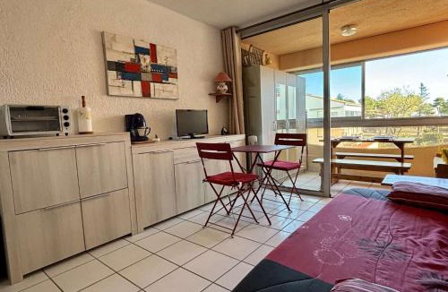 Plage d'Argeles Apartment | Studio cabine 4 couchages ARGELES SUR MER AR580-258