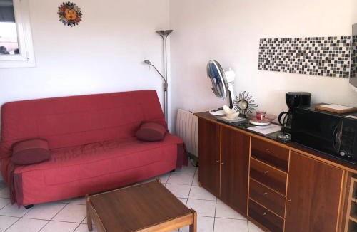 Le Barcares Apartment | Studio cabine 4 pers avec piscine, parking sécurisé, BBQ et proche plage - FR-1-81-281