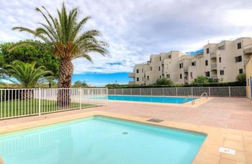 Saint-Cyprien Plage Apartment | Studio cabine avec accès direct piscine collective et plage - 4FR503