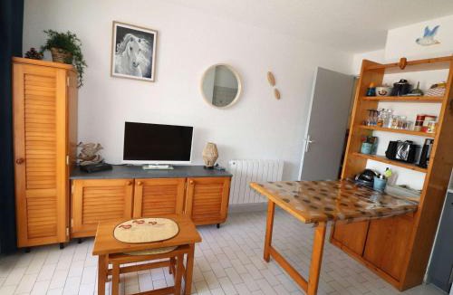 Le Grau-Du-Roi Apartment | Studio cabine climatisé proche plage avec parking privé, piscines et jardins d'enfants - FR-1-307-258