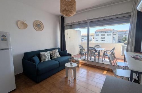 Sete Apartment | Studio cabine Coté Marina, terrasse et clim, plage à pied