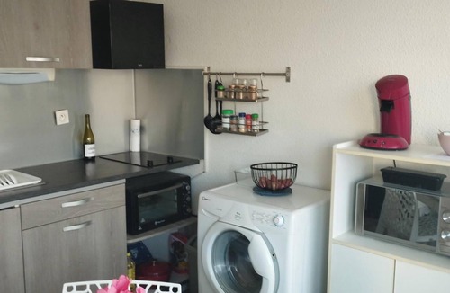 Le Couchant Apartment | Studio Cabine Dans une Résidence Avec Piscine à Deux pas de la mer