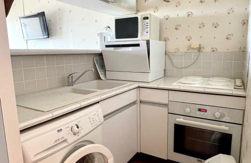 La Cote Radieuse Apartment | Studio cabine avec parking, Canet-en-Roussillon - FR-1-748-2