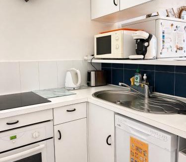 La Cote Radieuse Apartment | Studio cabine pied dans l eau climatisé, parking et wifi haut débit