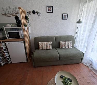 Le Barcares Apartment | Studio cabine Pointe Vermeille