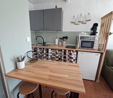 Le Barcares Apartment | Studio cabine Pointe Vermeille