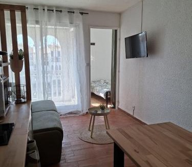 Le Barcares Apartment | Studio cabine Pointe Vermeille
