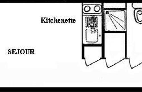 Sete Apartment | Studio cabine rénové 4 pers. avec vue mer et parking à Sète - FR-1-338-547