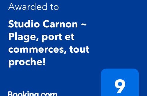 Carnon-Plage Apartment | Studio Carnon ~ Plage, port et commerces, tout proche!