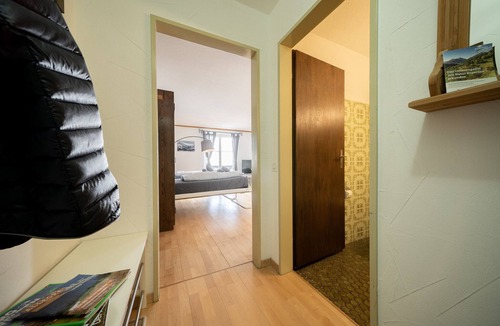 Vulpera Apartment | STUDIO CHASA LA MUSCHNA: LARGE STUDIO WITH BALCONY NEXT TO THE GOLF COURSE