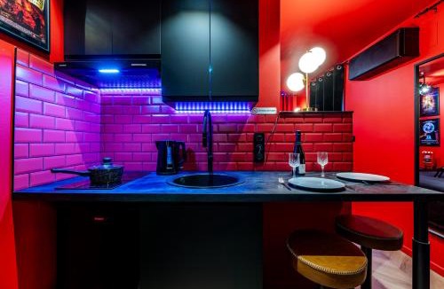 La Celle-sous-Gouzon House | Studio Cinema Prive TV 85 pouces - Wifi - Clim - Gare 2 minutes