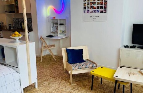 Malo-les-Bains Apartment | studio citron Malo les bains plage