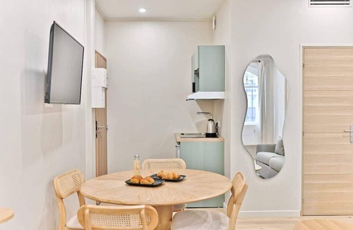 Quartier de la Plaine-de-Monceaux Apartment | Studio climatisé & confortable – Paris 17