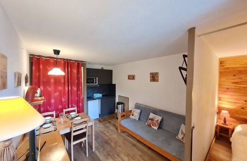 Mont-de-Lans Apartment | Studio close to the ski slopes, 4ppl, mountain view