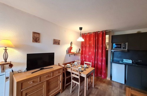 Mont-de-Lans Apartment | Studio close to the ski slopes, 4ppl, mountain view