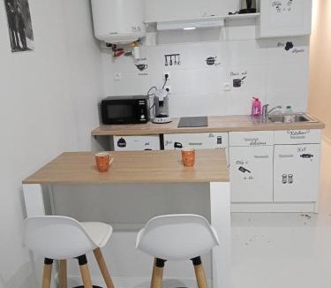 Graulhet Apartment | Studio Cocon cosy Petit Colin - lit 140 et canapé convertible BZ -Wifi gratuit -Boite à clés-Linge de lit et toilette offerts à partir de 4 nuits