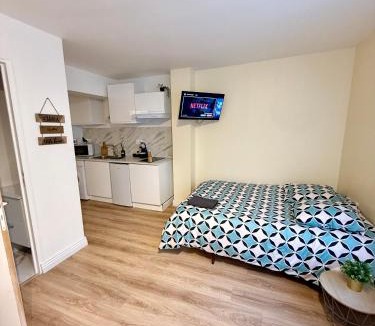 Chatellerault Apartment | Studio Coconia RDC - Proche Centre & Gare - WiFi