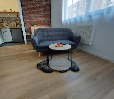Maubeuge Apartment | Studio confort #2, proche Gare et commodités