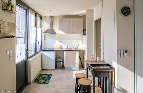 Abondant Apartment | Studio confortable à Abondant, 30 m² avec jardin équipé
