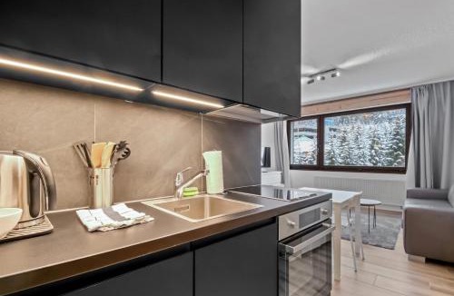 Lens Apartment | Studio cosy au centre de Crans-Montana