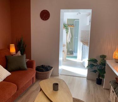 Bourg-Saint-Andeol Apartment | Studio cosy avec cour privative